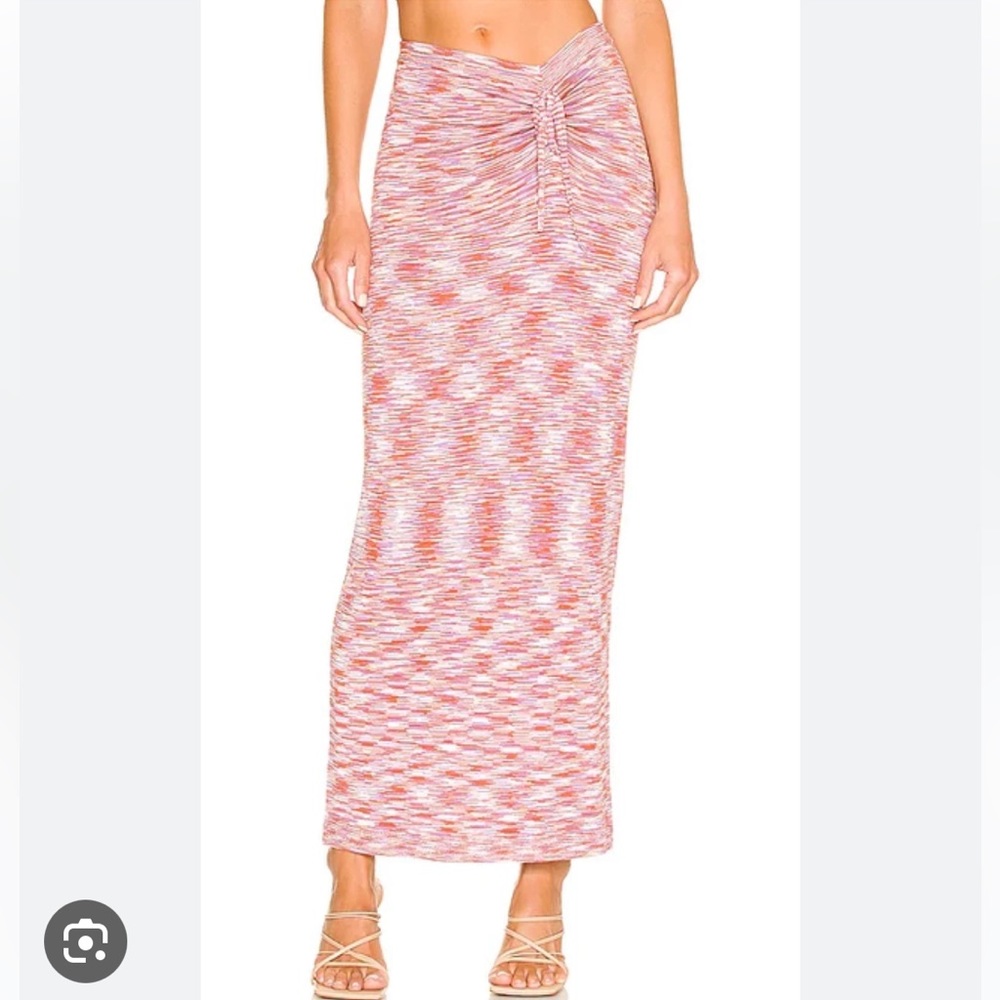 House of Harlow 1960 Sonia Ruched Maxi Skirt